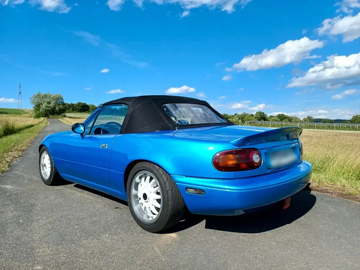 Gebraucht Mazda MX5 302 PS (222 kW) 1991 Blau Cabrio