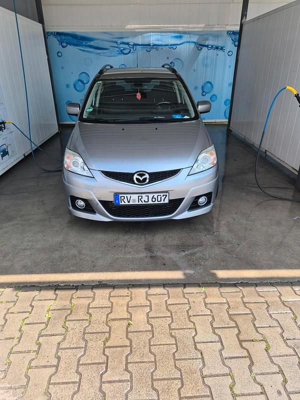 Grau Gebraucht 2010 Mazda 5 Active Plus Van / Kleinbus | 4.350 € (Fairer Preis) - Bild 1/4