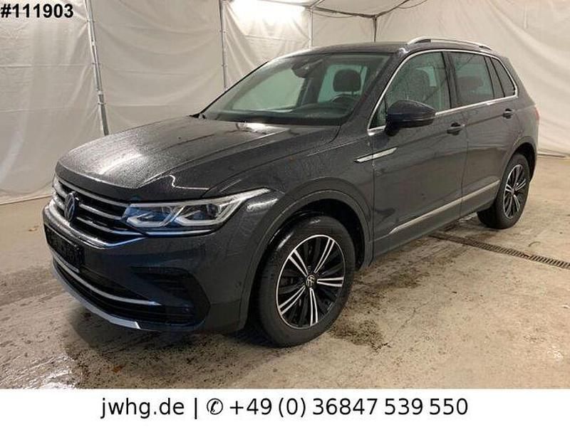 Grau Gebraucht 2022 VW Tiguan Elegance SUV | 25.950 € (Guter Preis) - Bild 1/4