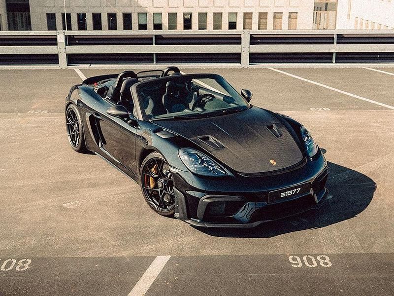Gebraucht Porsche 718 Spyder 500 PS (367 kW) 2024 Schwarz Cabrio
