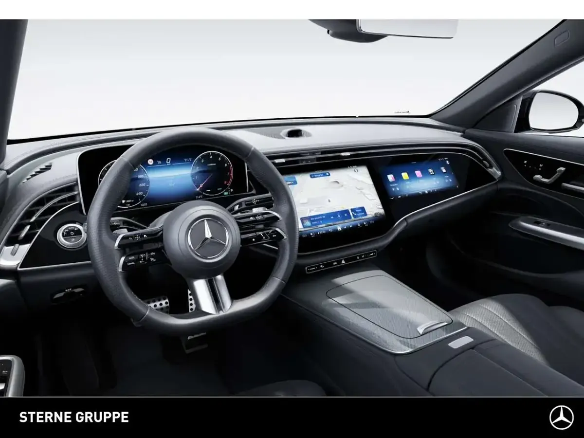 Gebraucht Mercedes E450 AMG 381 PS (280 kW) 2024 Unilack polarweiß Kombi