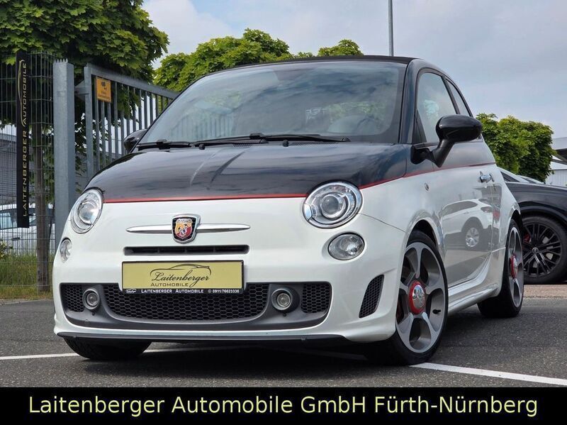 Weiß Gebraucht 2015 Abarth 595C Turismo Cabrio | 16.950 € (Fairer Preis) - Bild 1/4