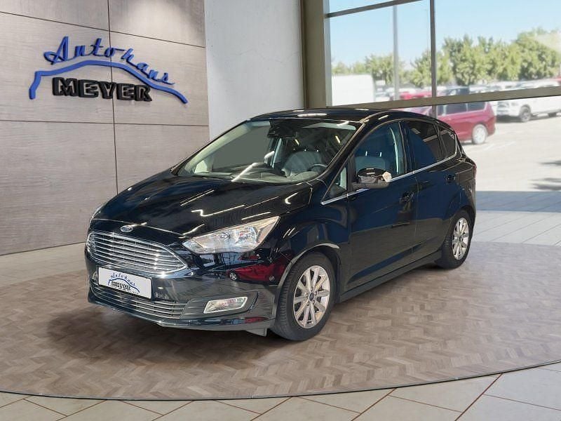 Schwarz Gebraucht 2019 Ford C-MAX Titanium Van / Kleinbus | 13.410 € (Fairer Preis) - Bild 1/4