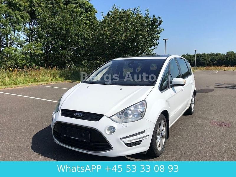 Gebraucht Ford S-MAX Titanium 163 PS (119 kW) 2012 Weiß Van / Kleinbus