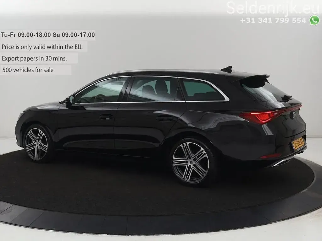 Gebraucht Seat Leon FR 150 PS (110 kW) 2022 Schwarz Limousine