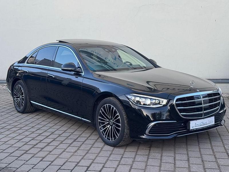 Schwarz Gebraucht 2021 Mercedes S580 Limousine | 69.985 € (Superpreis) - Bild 1/4