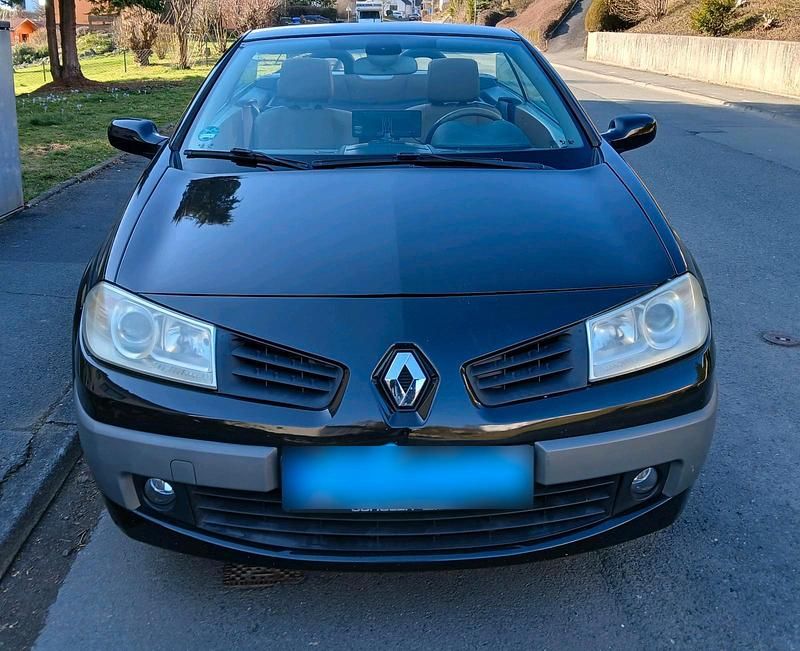 Gebraucht Renault Mégane II 111 PS (81 kW) 2007 Schwarz Cabrio