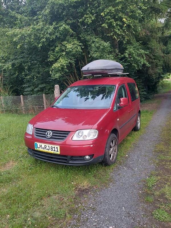 Rot Gebraucht 2007 VW Caddy Van / Kleinbus | 4.500 € - Bild 1/4