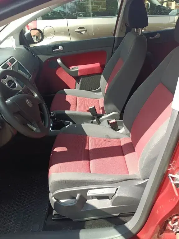 Gebraucht VW Golf Plus Cross Trendline 102 PS (75 kW) 2007 Rot Van / Kleinbus
