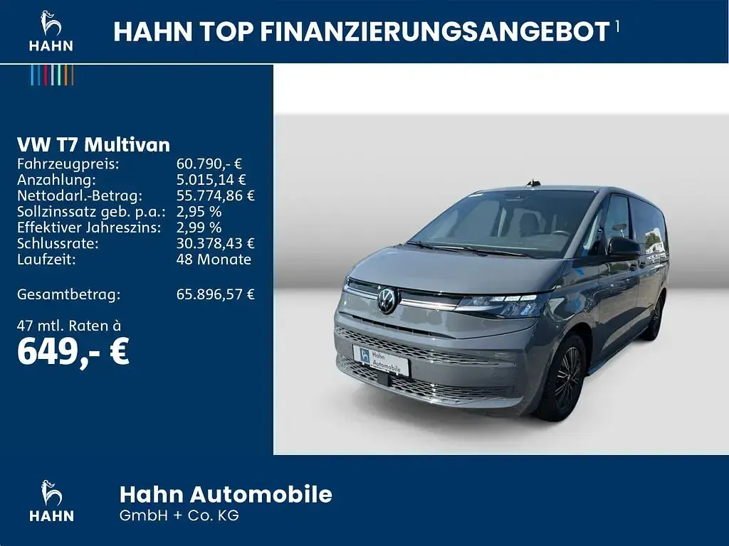 Gebraucht VW Multivan Life 245 PS (180 kW) 2025 Grau Van / Kleinbus