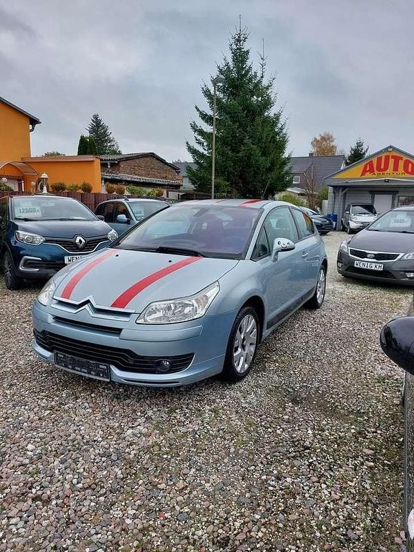 Silber Gebraucht 2007 Citroën C4 VTR Sport Coupé | 3.999 € (Teuer) - Bild 1/4