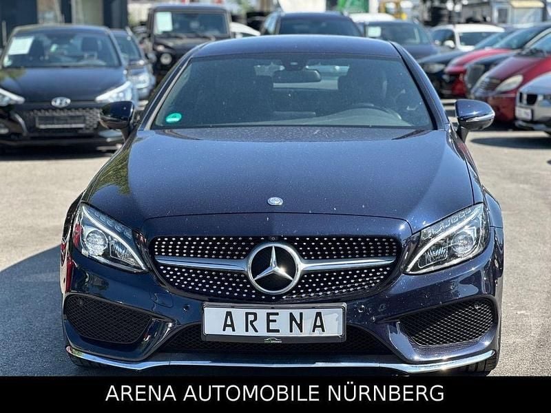 Gebraucht Mercedes C180 AMG 156 PS (114 kW) 2016 Blau Coupé
