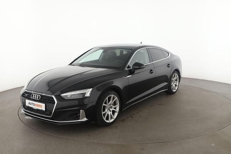 Schwarz Gebraucht 2021 Audi A5 Sportback Advanced Kleinwagen | 28.130 € (Fairer Preis) - Bild 1/3