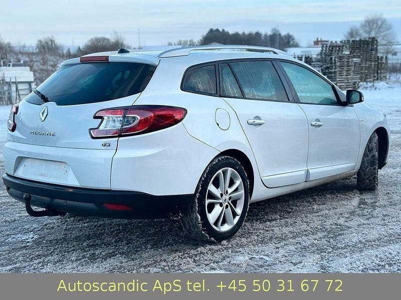 Gebraucht Renault Mégane III LIMITED 110 PS (80 kW) 2015 Weiß Kombi