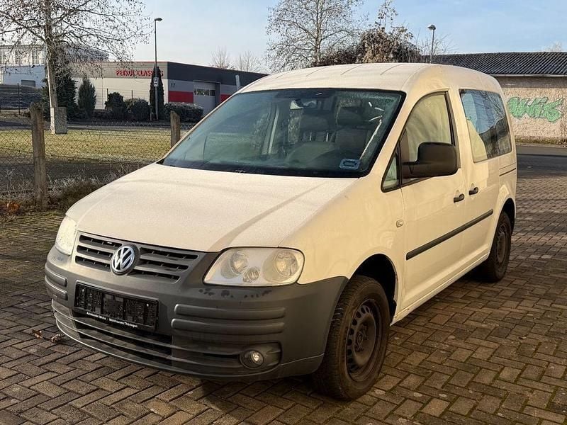 Gebraucht VW Caddy Trendline 109 PS (80 kW) 2011 Weiß Van / Kleinbus