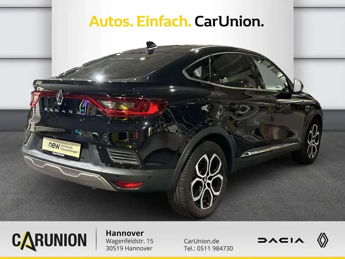 Gebraucht Renault Arkana Intens 140 PS (102 kW) 2022 Onyxschwarz SUV