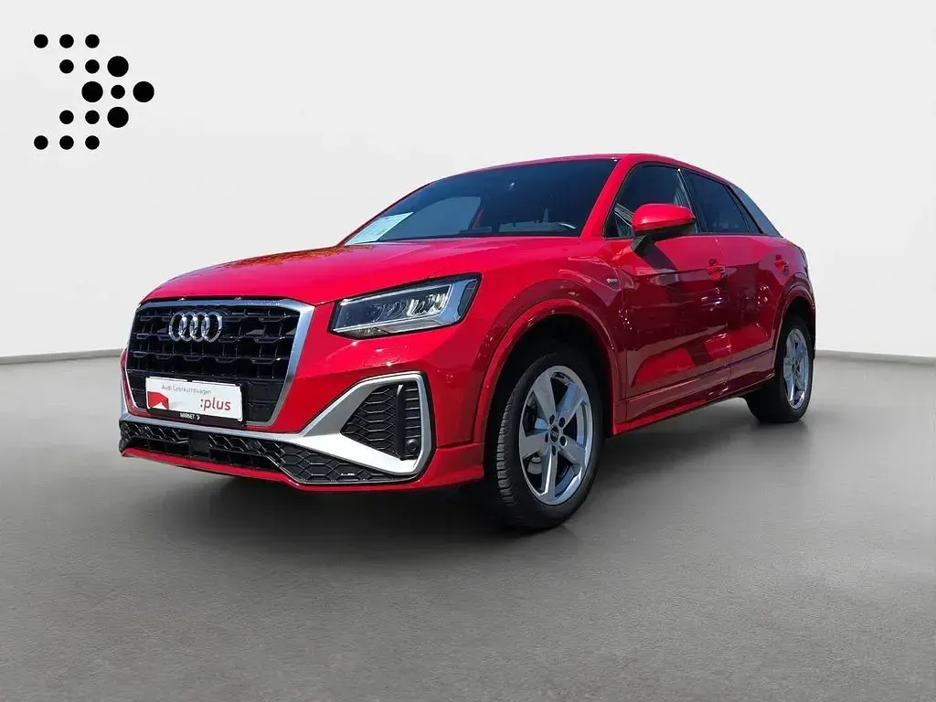 Używany Audi Q2 S-Line 150 KM (110 kW) 2021 Czerwony SUV