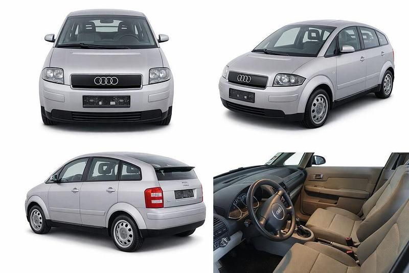Second-hand Audi A2 75 CP (55 kW) 2002 Argintiu Hatchback