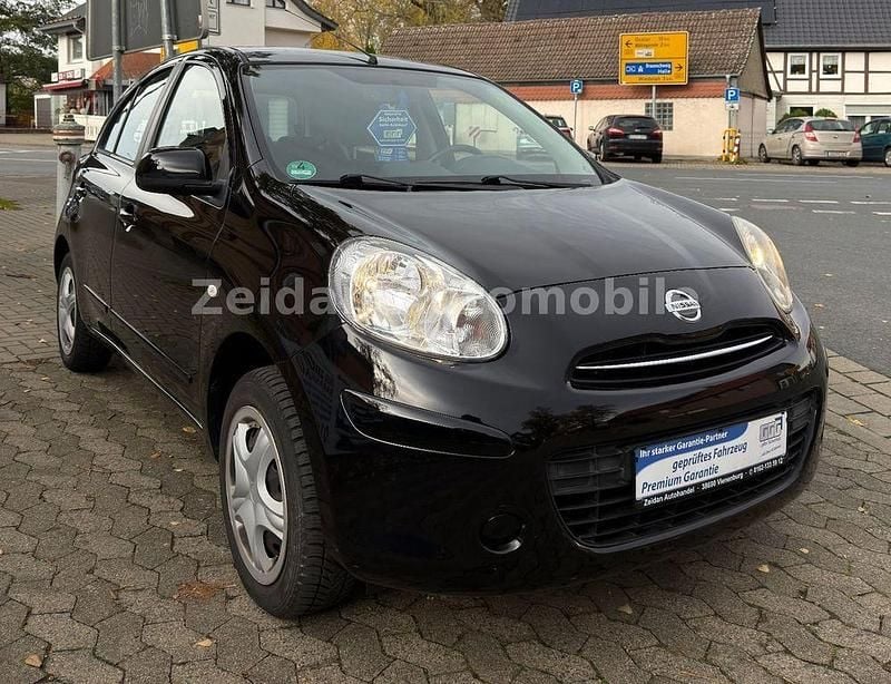 Gebraucht Nissan Micra Acenta 80 PS (58 kW) 2011 Schwarz Kleinwagen
