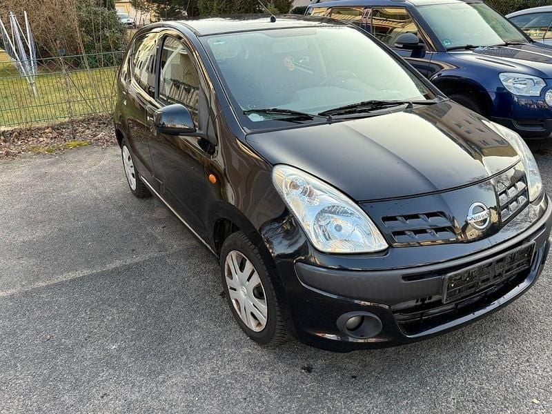 Schwarz Gebraucht 2009 Nissan Pixo Acenta Kleinwagen | 2.900 € (Guter Preis) - Bild 1/4