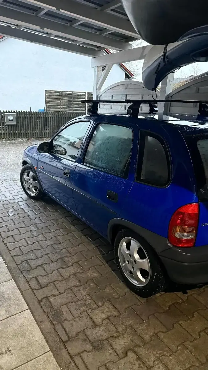 Gebraucht Opel Corsa 60 PS (44 kW) 1997 Blau Kleinwagen