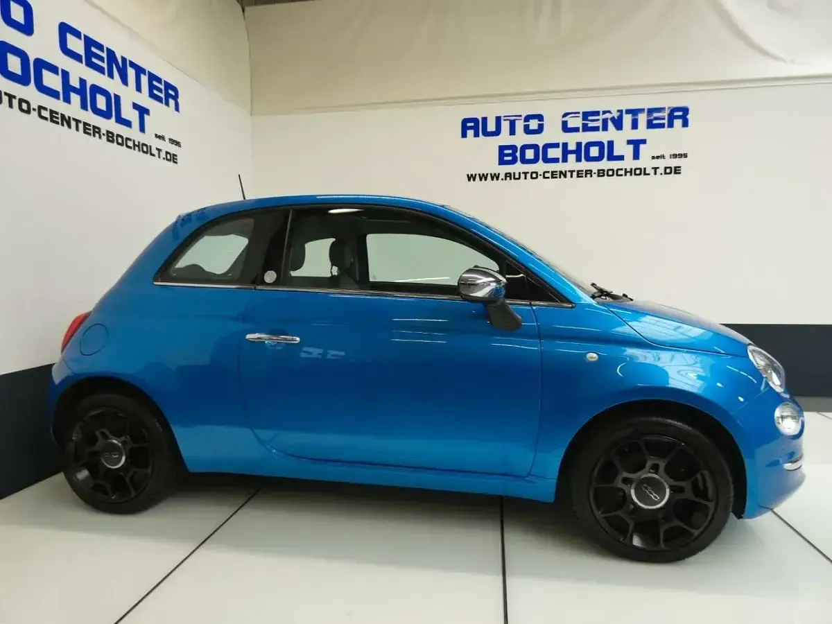 Gebraucht Fiat 500 Mirror 69 PS (50 kW) 2018 Blau Kleinwagen