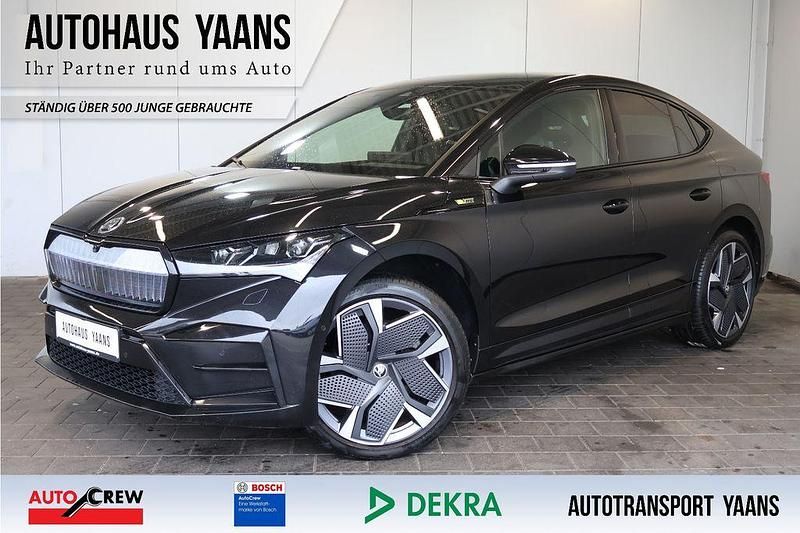 Schwarz Gebraucht 2023 Skoda Enyaq iV Lounge SUV | 39.799 € (Guter Preis) - Bild 1/4