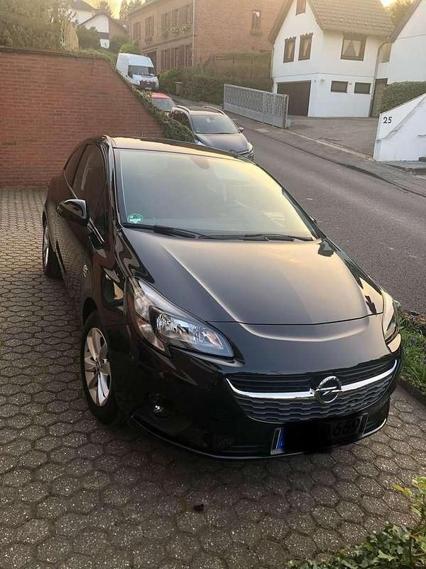 Schwarz Gebraucht 2016 Opel Corsa drive Kleinwagen | 7.299 € (Guter Preis) - Bild 1/4