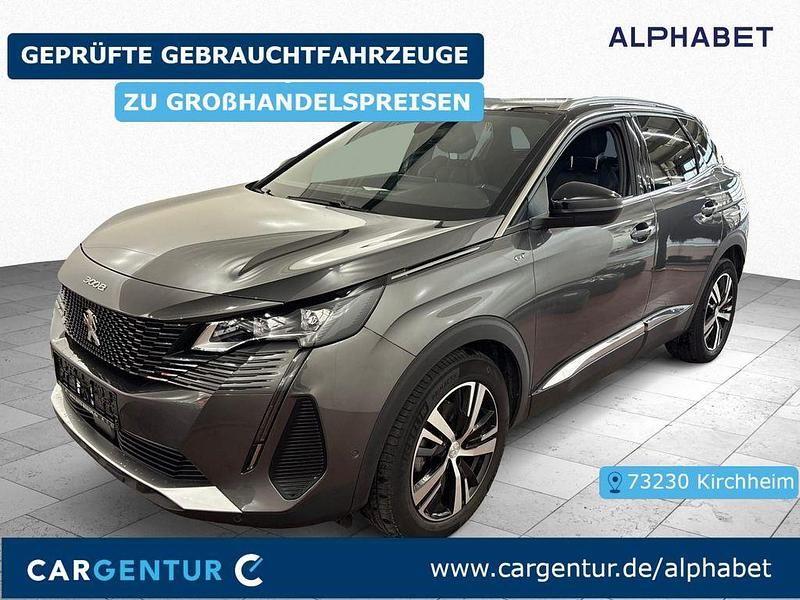 Grau Gebraucht 2022 Peugeot 3008 GT SUV | 22.295 € (Etwas zu teuer) - Bild 1/2