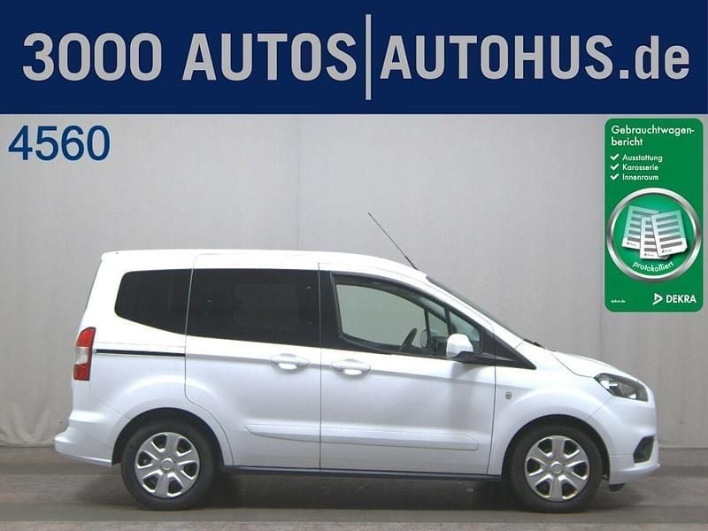 Frost weiss Gebraucht 2020 Ford Tourneo Courier Trend Van / Kleinbus | 11.480 € (Fairer Preis) - Bild 1/4
