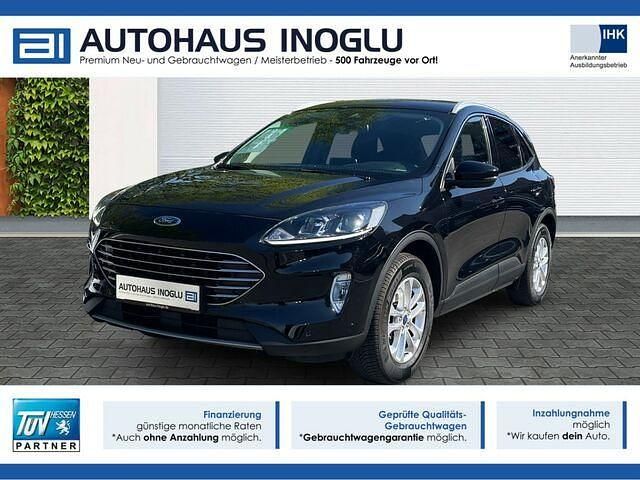 Gebraucht Ford Kuga Titanium 190 PS (139 kW) 2022 Schwarz obsidianschwarz metallic (metallic) SUV