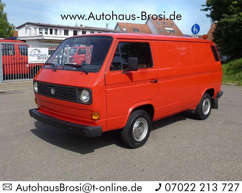 Rot Gebraucht 1981 VW T3 Van | 17.900 € - Bild 1/4