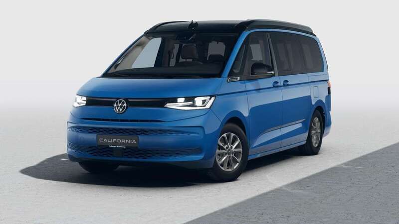 Mediumblau matallic dach... Neu 2025 VW T7 Comfortline Van | 62.455 € (Guter Preis) - Bild 1/4