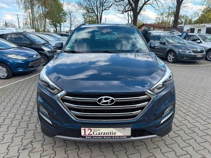 Second-hand Hyundai Tucson 177 CP (130 kW) 2017 Albastru SUV