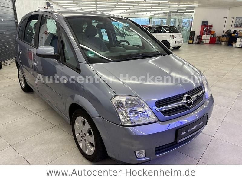 Lichtsilber/silver lightning Gebraucht 2003 Opel Meriva Cosmo Van / Kleinbus | 999 € (Superpreis) - Bild 1/4