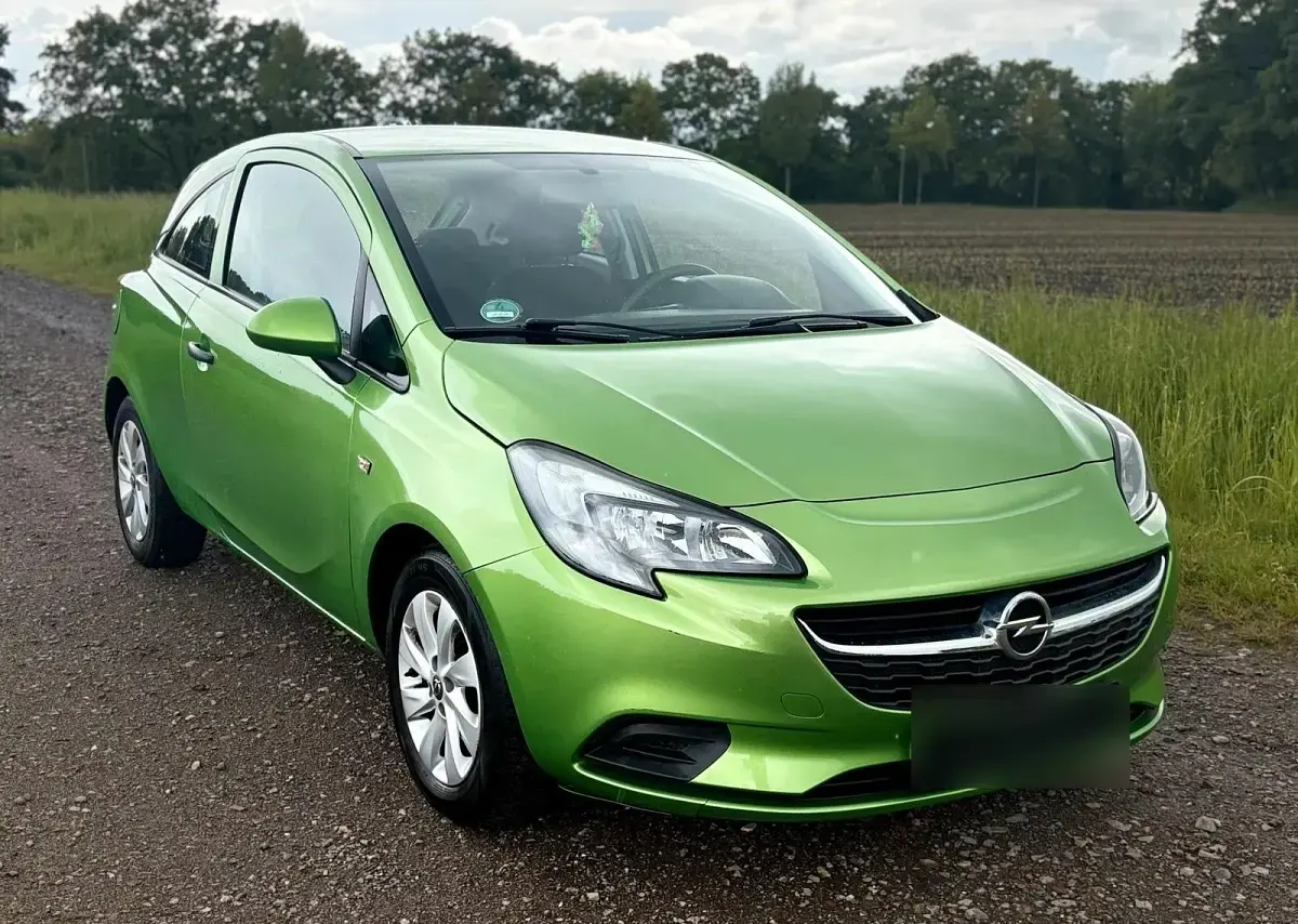Używany Opel Corsa 95 KM (69 kW) 2017 Zielony Hatchback