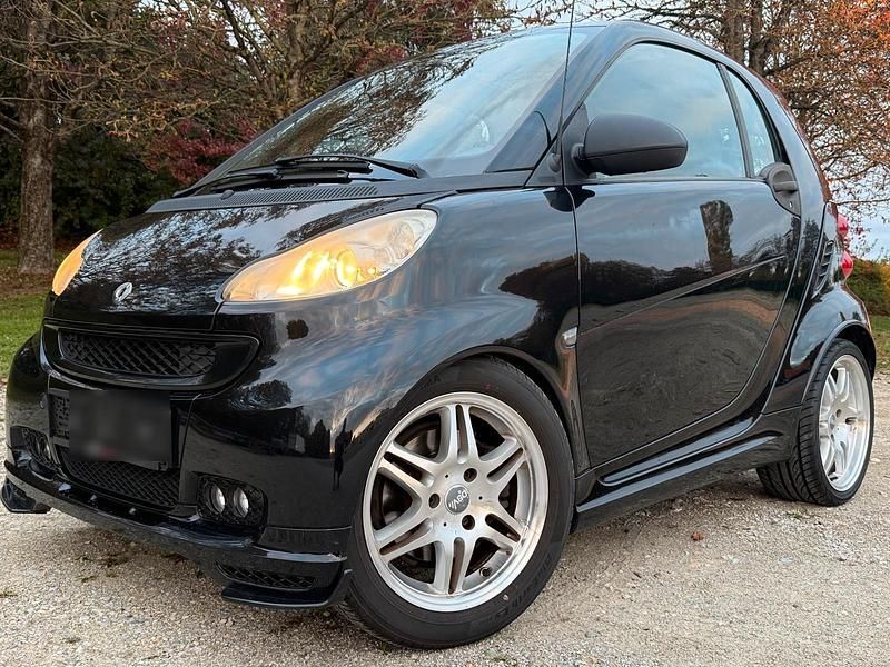 Schwarz Gebraucht 2010 Smart ForTwo Coupé Brabus Kleinwagen | 7.777 € - Bild 1/4