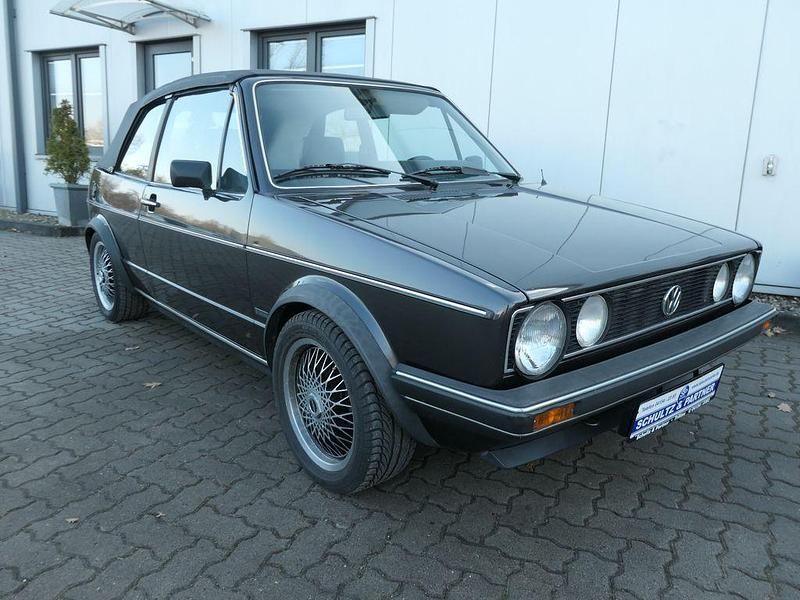 Gebraucht VW Golf Cabriolet Karmann 111 PS (81 kW) 1985 Schwarz Cabrio