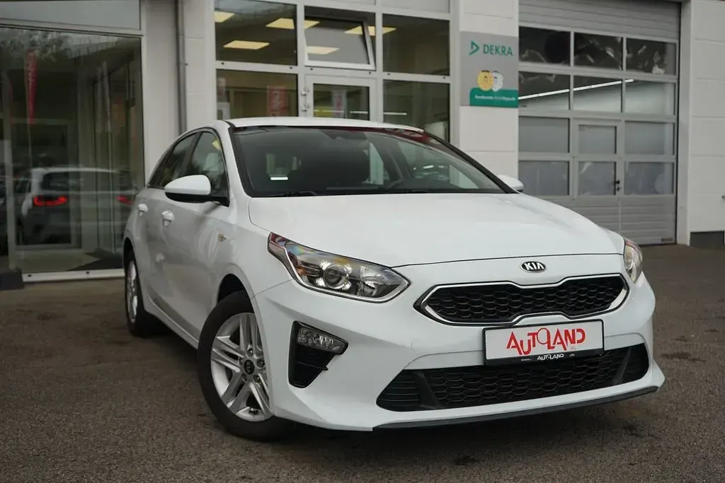 Gebraucht Kia Ceed Vision 101 PS (74 kW) 2021 Weiß Kleinwagen