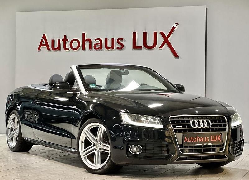 Schwarz Gebraucht 2011 Audi A5 Cabriolet S-line plus Cabrio | 18.990 € (Etwas zu teuer) - Bild 1/4