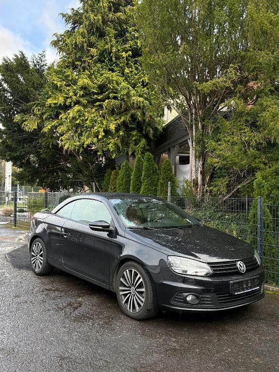 Schwarz Gebraucht 2012 VW Eos Sport Cabrio | 6.450 € (Etwas zu teuer) - Bild 1/4