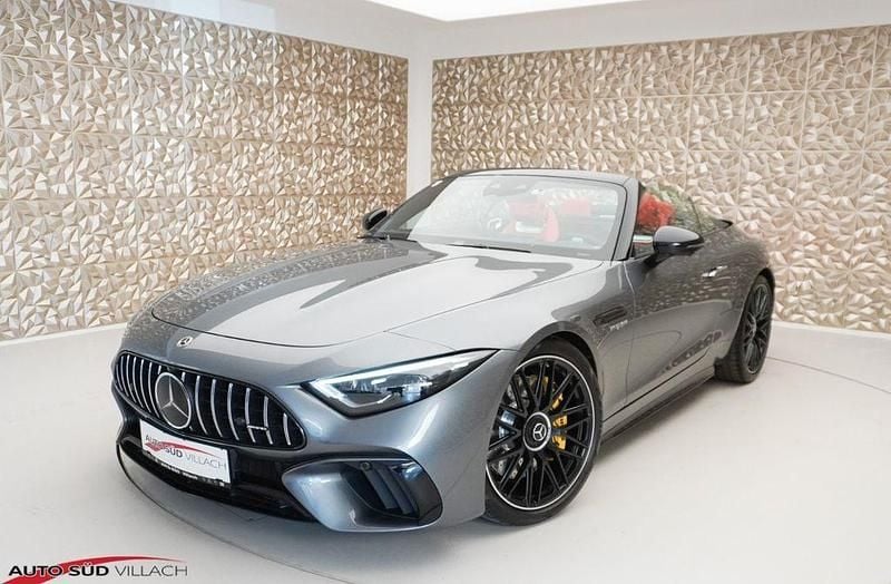 Grau Gebraucht 2022 Mercedes SL55 AMG AMG Cabrio | 124.800 € (Guter Preis) - Bild 1/4