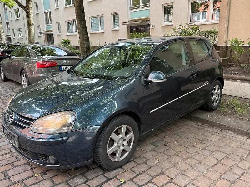Blau Gebraucht 2008 VW Golf V Limousine | 1.290 € (Guter Preis) - Bild 1/4