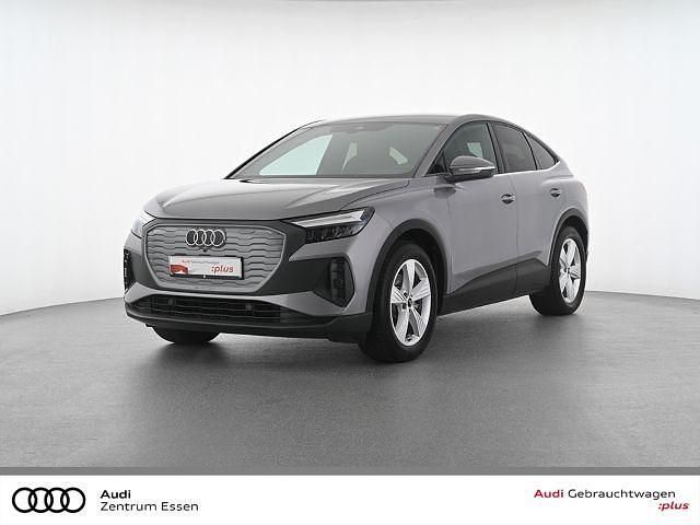 Taifungrau metallic Gebraucht 2022 Audi Q4 Sportback e-tron S-Line SUV | 25.480 € (Superpreis) - Bild 1/3