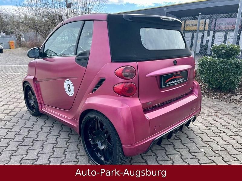 Gebraucht Smart ForTwo Cabrio Brabus 111 PS (81 kW) 2010 Rot Cabrio