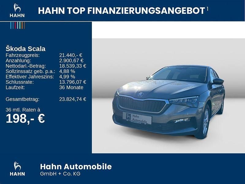 Gebraucht Skoda Scala Style 150 PS (110 kW) 2023 Graphitegrau metallic Kleinwagen