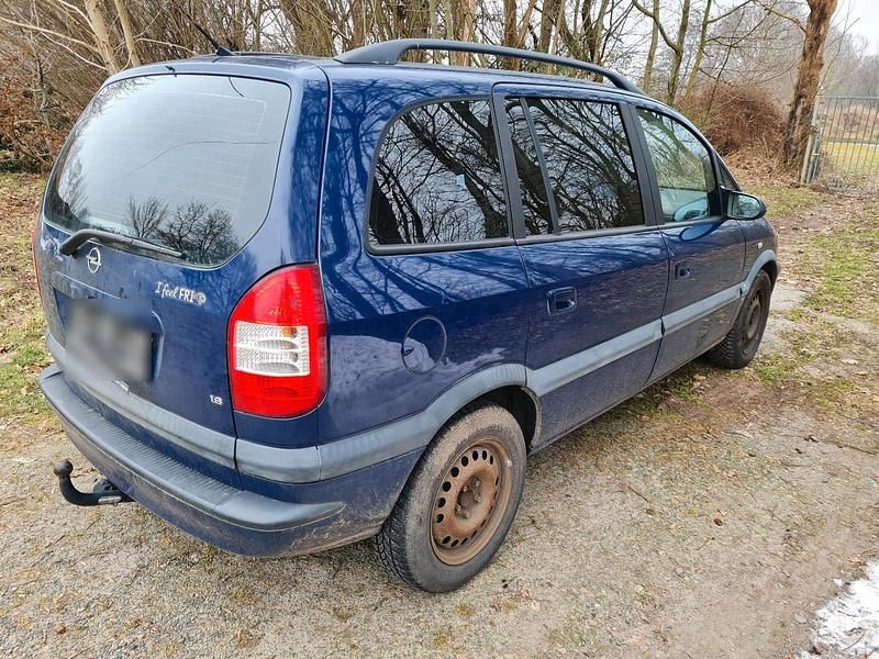 Gebraucht Opel Zafira 2005 Blau Van / Kleinbus