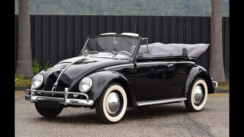 Schwarz Gebraucht 1959 VW Beetle Karmann Cabrio | 39.500 € - Bild 1/4
