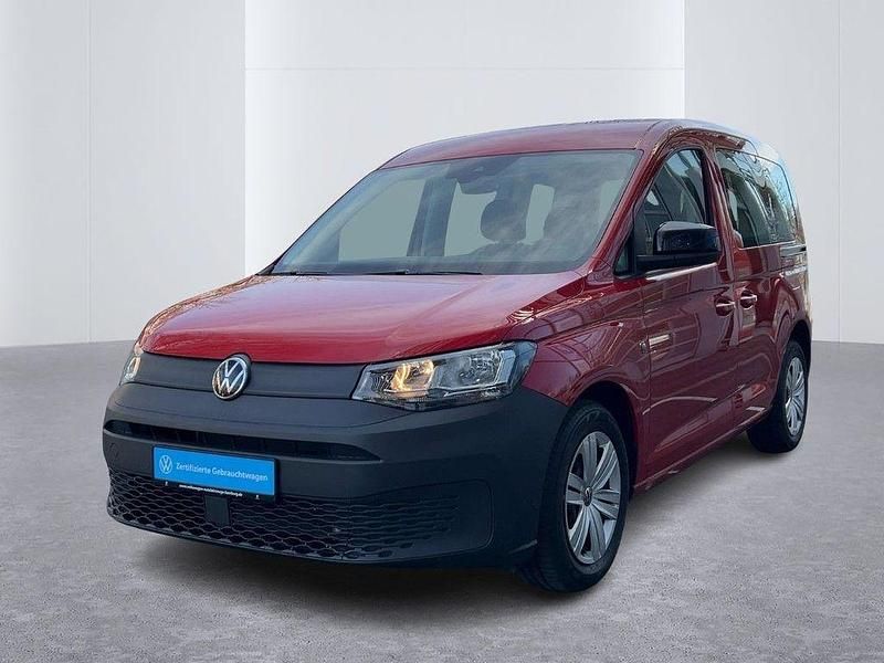Second-hand VW Caddy Basis 122 CP (89 kW) 2022 Roșu Monovolum