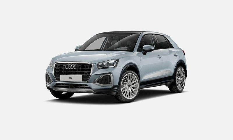 Pfeilgrau perleffekt (metallic) Gebraucht 2024 Audi Q2 Advanced Plus SUV | 39.810 € (Teuer) - Bild 1/4